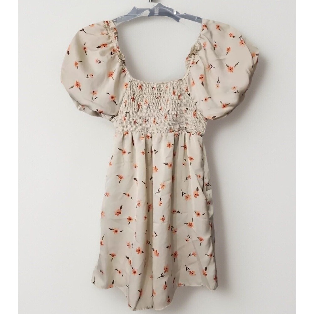 WEST‎ OF MELROSE  Ivory Floral Romper Playsuit Women's Size XS - Picture 2 of 16